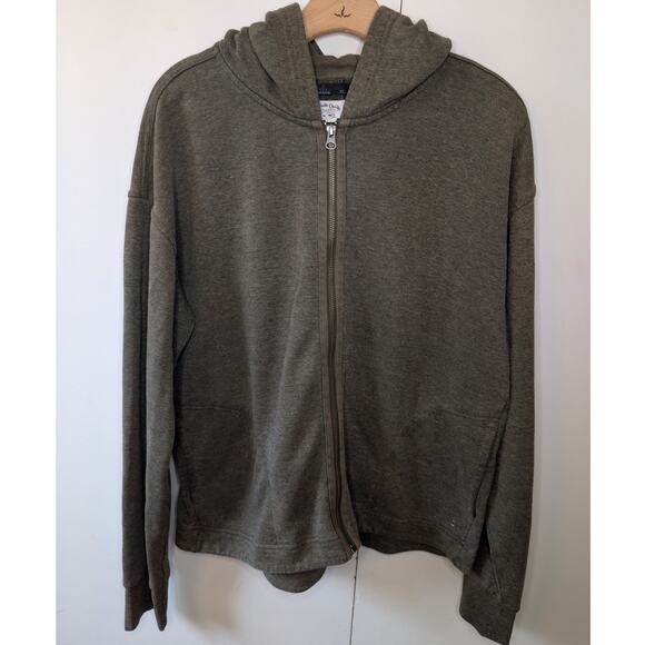 PrAna Green Zip Up Hoodie - Picture 1 of 10